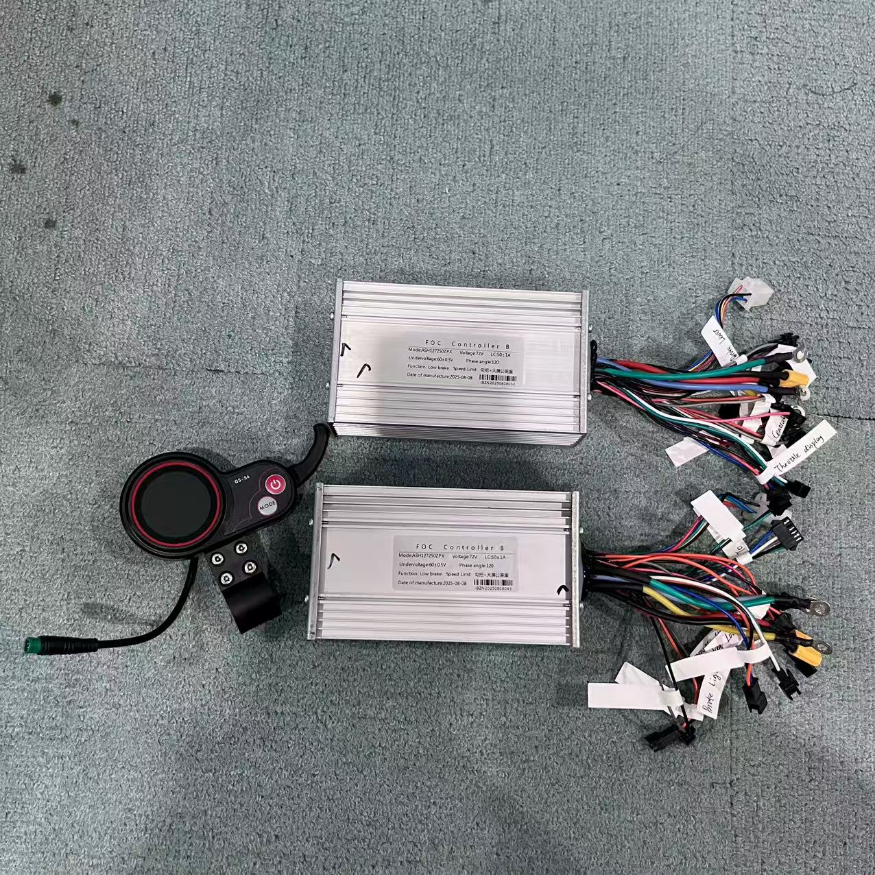 72V 45A Dual Controller - Controlador de velocidad FOC para patinete