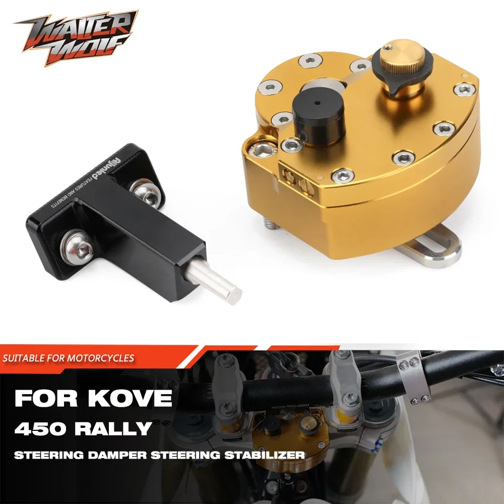 Steering Damper Stabilizer Kit Cnc - Abrazadera estabilizadora de amortiguador de dirección