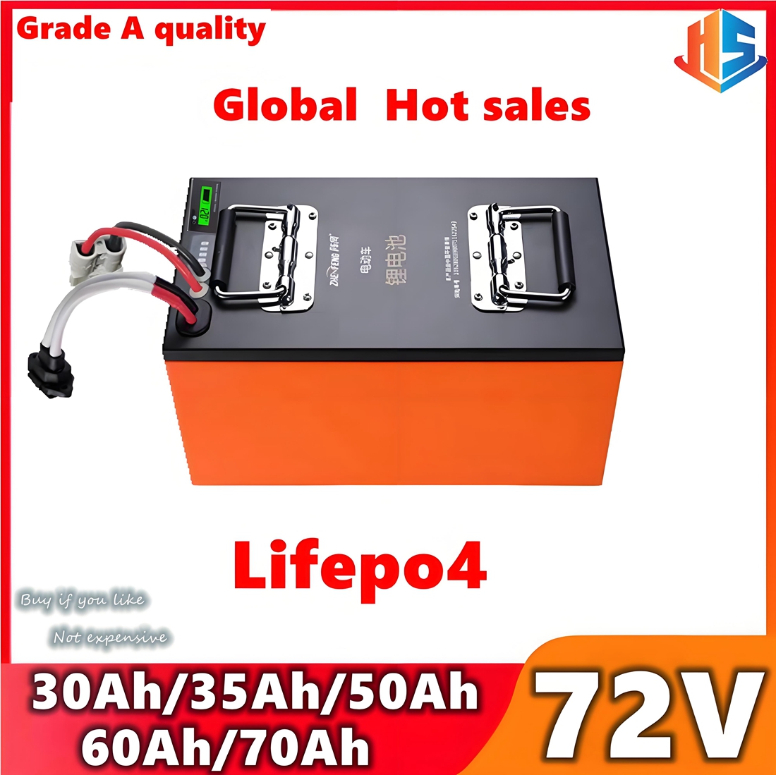 72V 30Ah Lifepo4 Battery Pack - Batería Lifepo4 para Scooter EV 72V