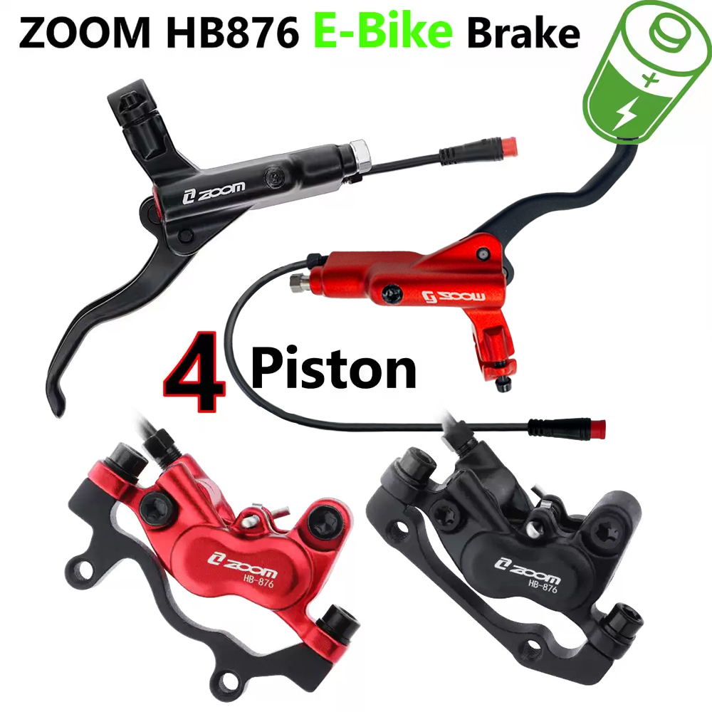 Zoom Hydraulic Brake 4 Piston E-Scooter - ZOOM HB-876E bicicleta eléctrica juego de