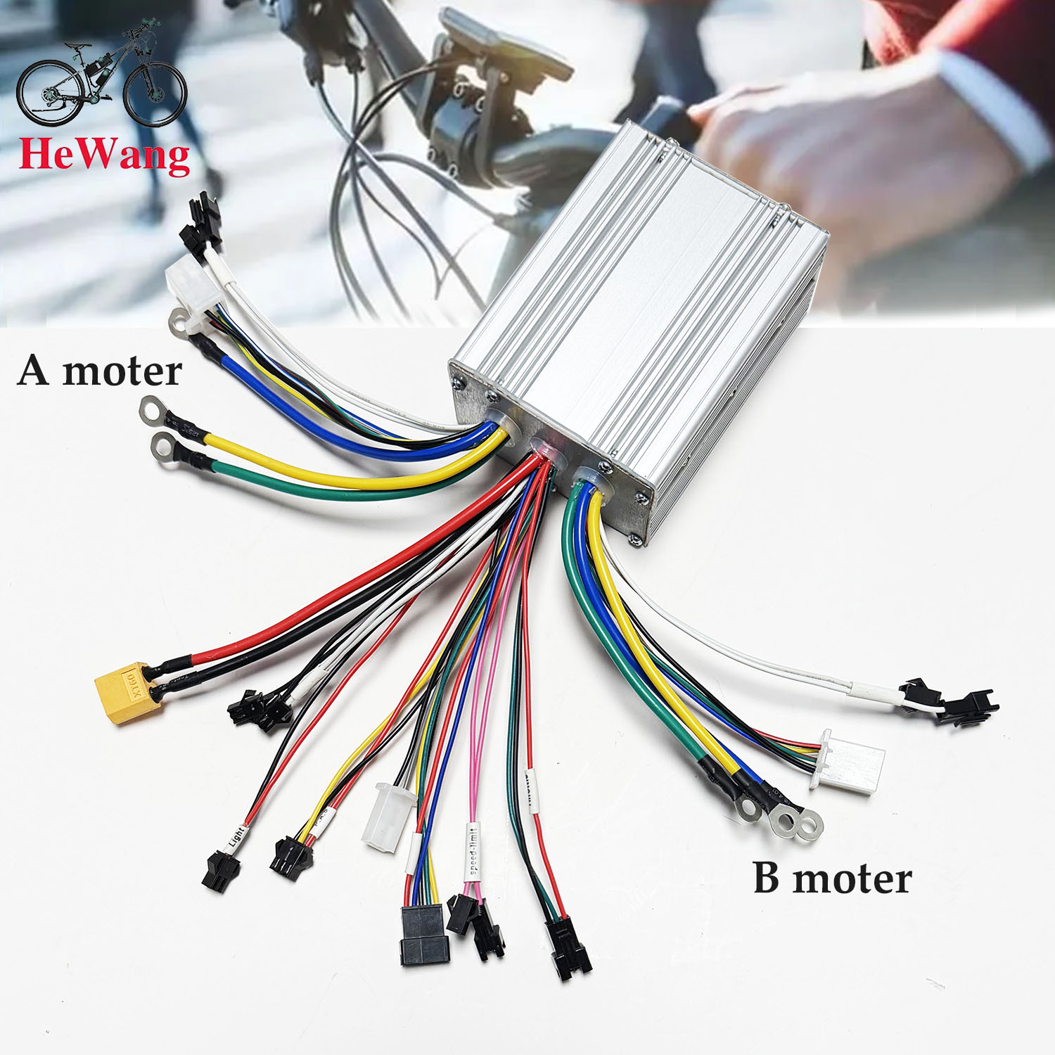 72V 45A Dual Controller - Controlador BLDC de Onda Sinusoidal de
