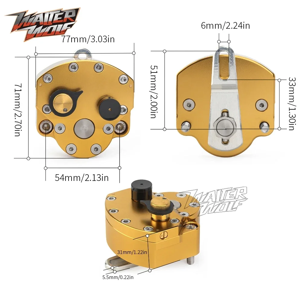 Abrazadera estabilizadora de a - Steering Damper Stabilizer Kit Cnc reseña y precio