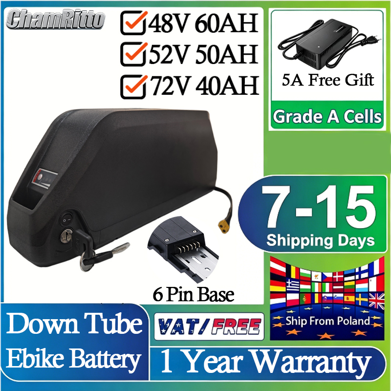 Batería para Bicicleta Eléctri - 60V 30Ah 21700 Battery Pack reseña y precio
