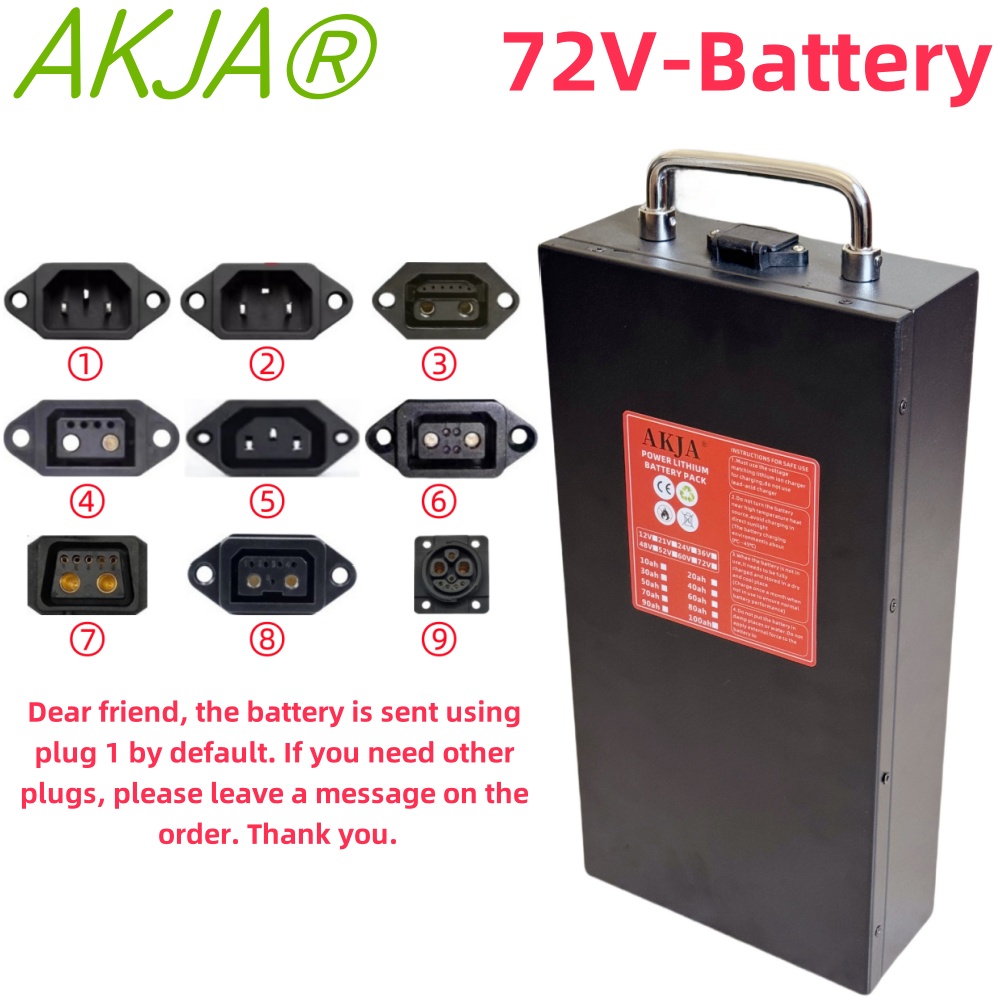 Transporte rápido al aire 72V  - 72V 30Ah Lifepo4 Battery Pack reseña y precio
