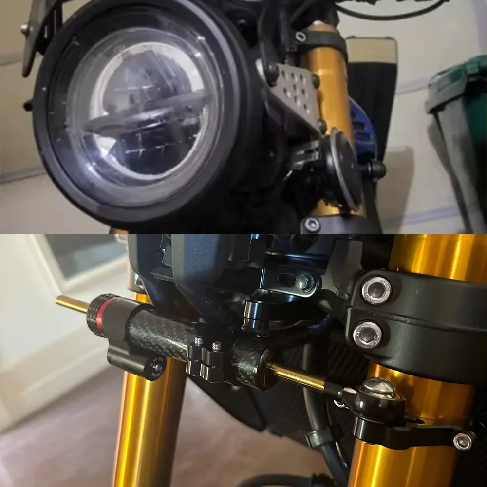 Kit de montaje de soporte de a - Steering Damper Stabilizer Kit Cnc reseña y precio