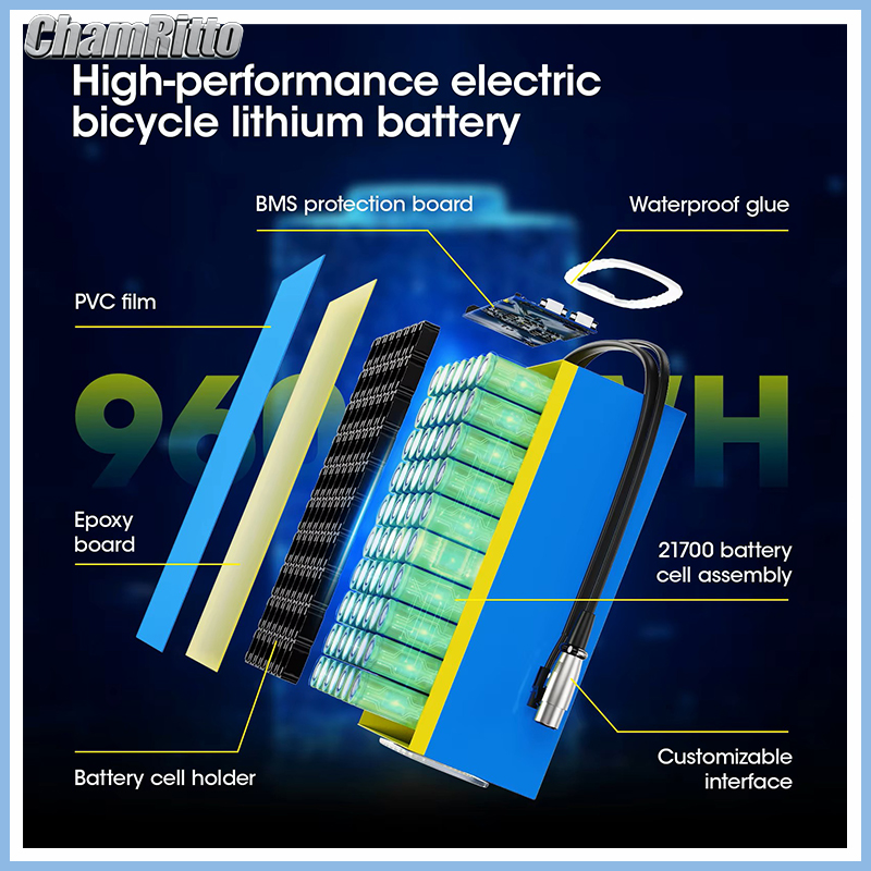 Batería de Litio para Biciclet - 60V 30Ah 21700 Battery Pack reseña y precio